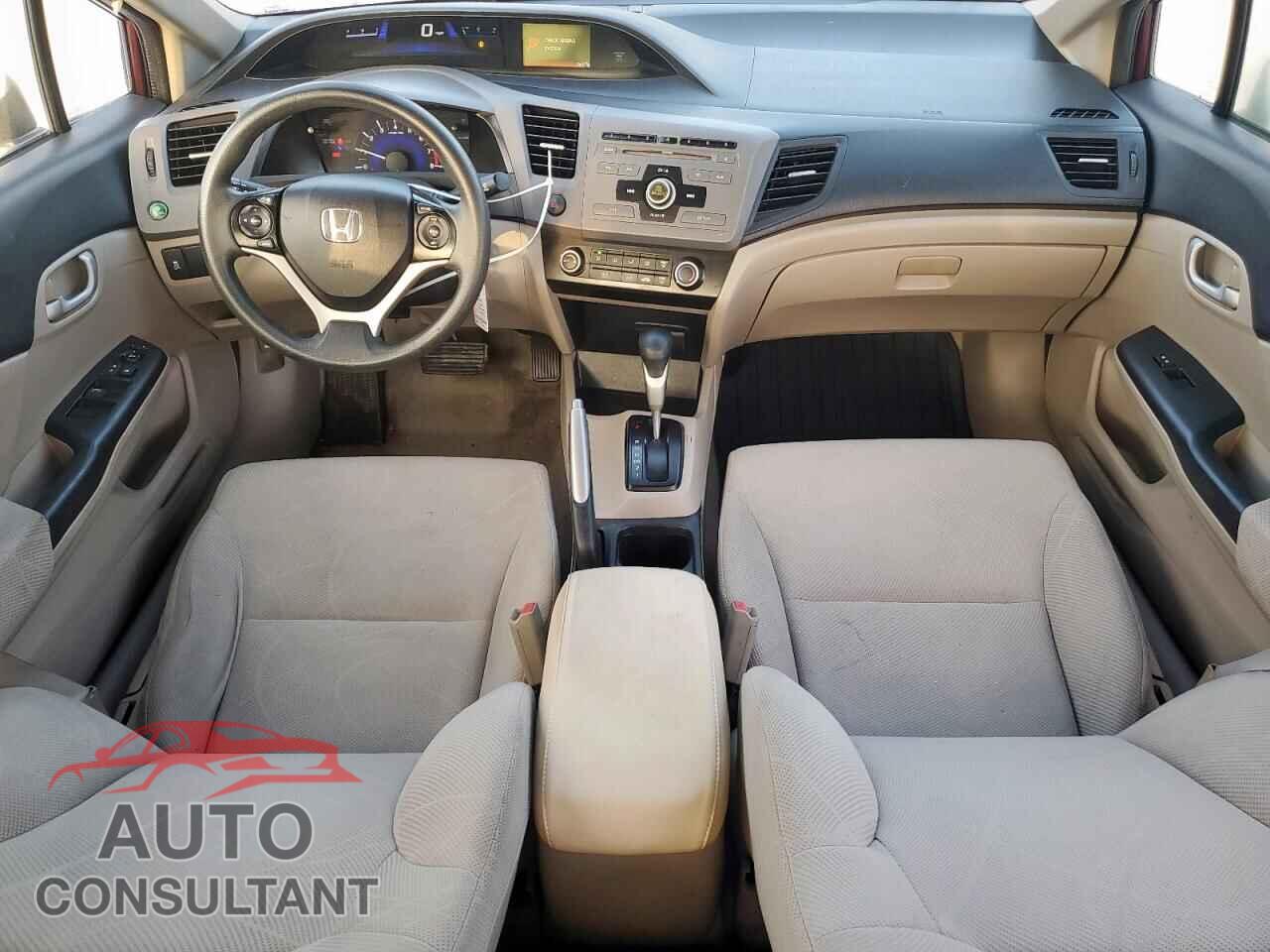 HONDA CIVIC 2012 - 19XFB2F54CE090137
