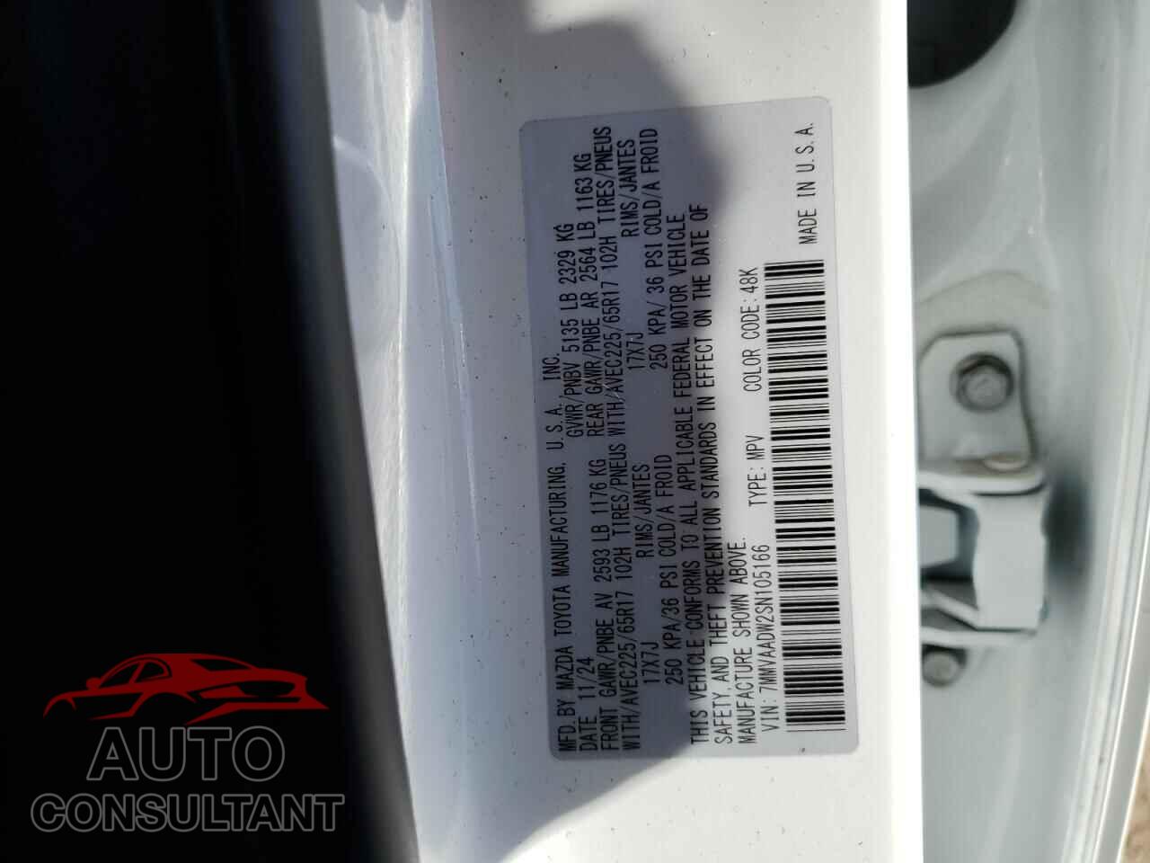 MAZDA CX-50 2025 - 7MMVAADW2SN105166