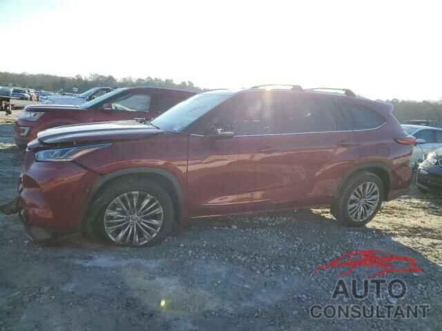 TOYOTA HIGHLANDER 2021 - 5TDFZRAH3MS038804