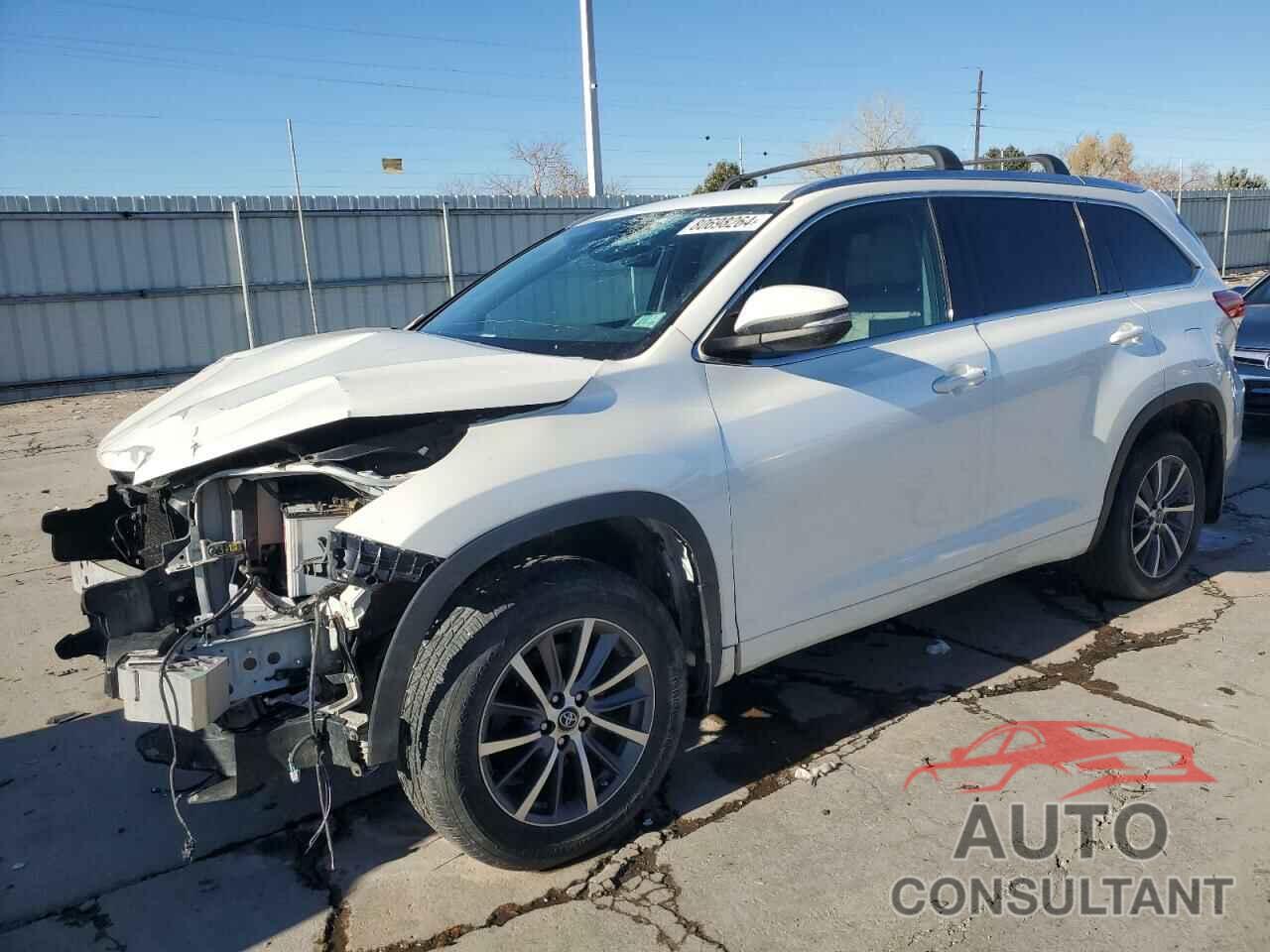 TOYOTA HIGHLANDER 2017 - 5TDJZRFH5HS363429