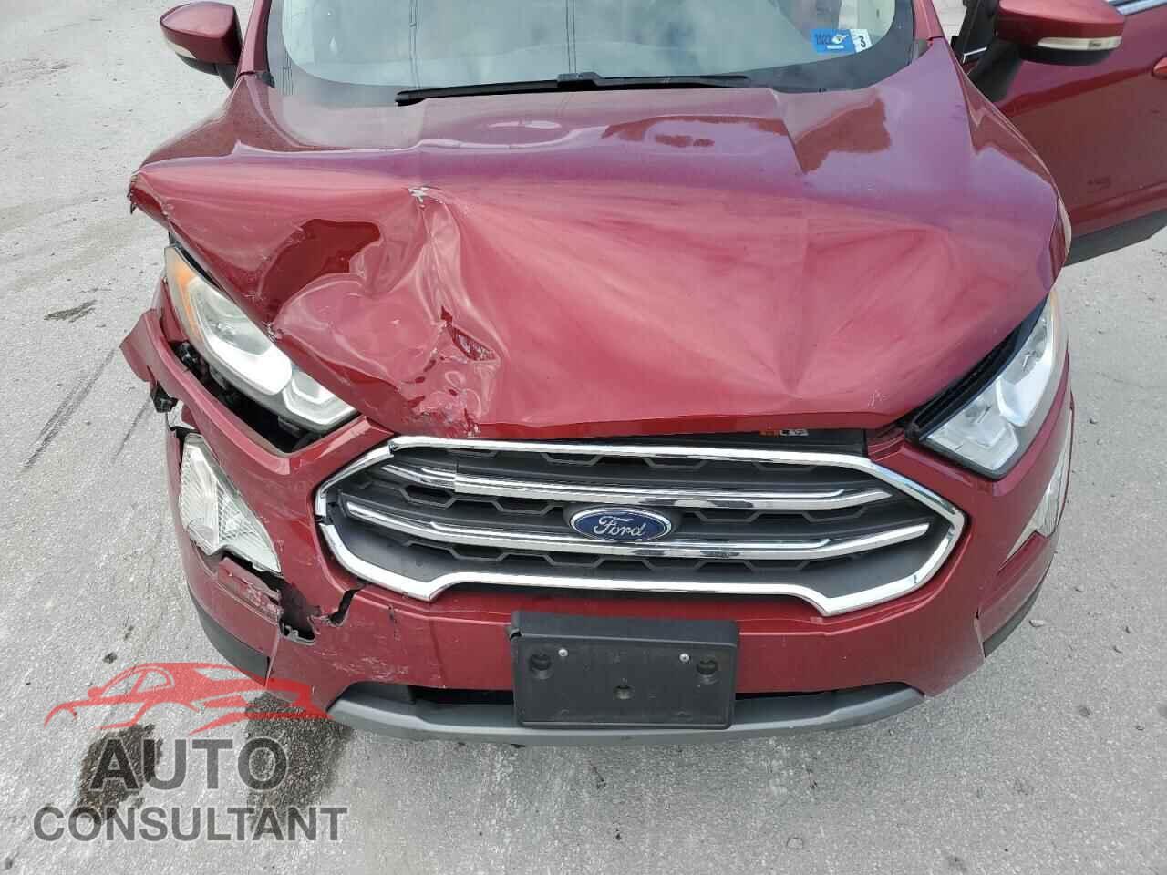 FORD ECOSPORT 2020 - MAJ6S3KL4LC349748