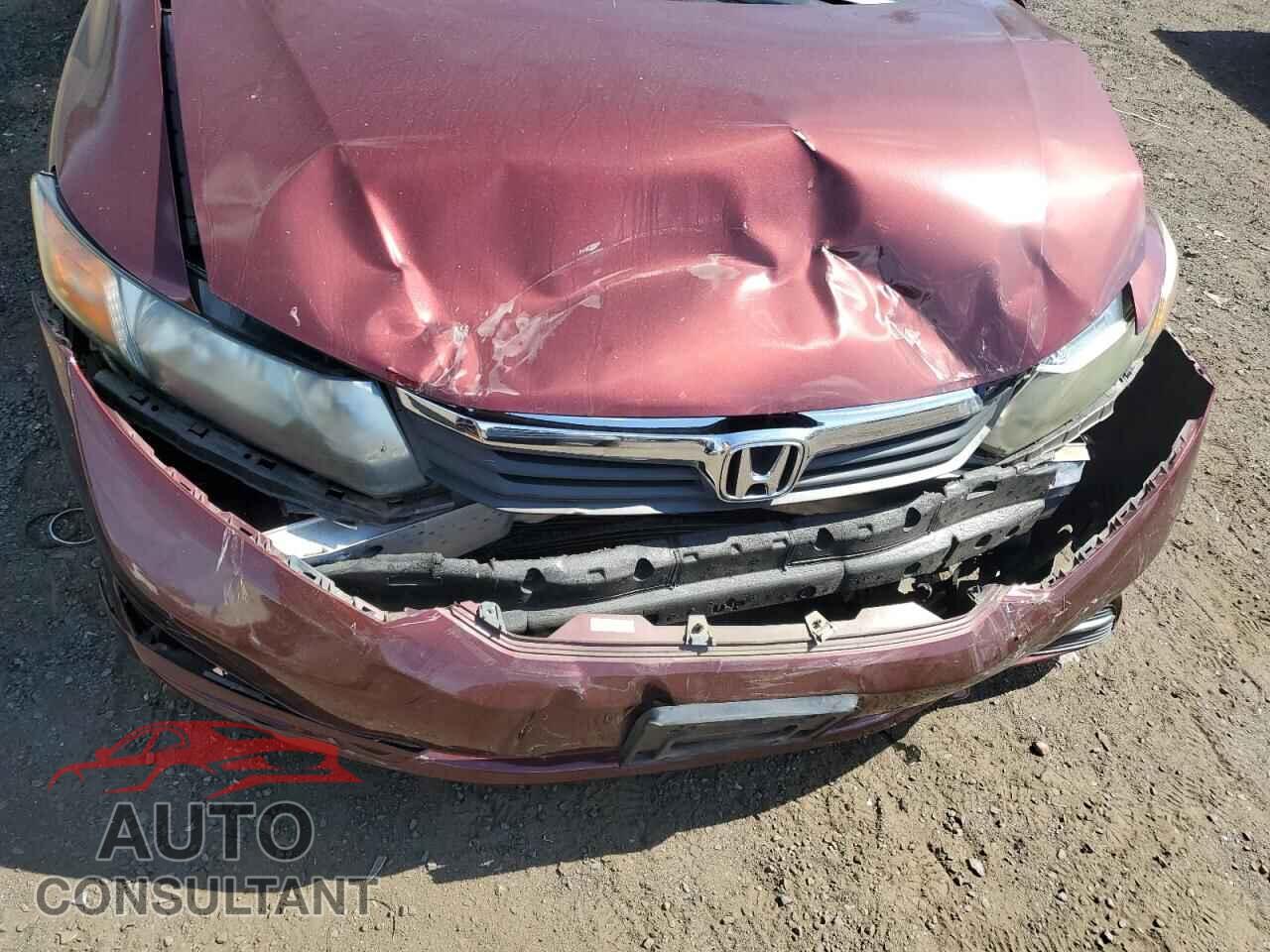 HONDA CIVIC 2012 - 2HGFB2F8XCH608073