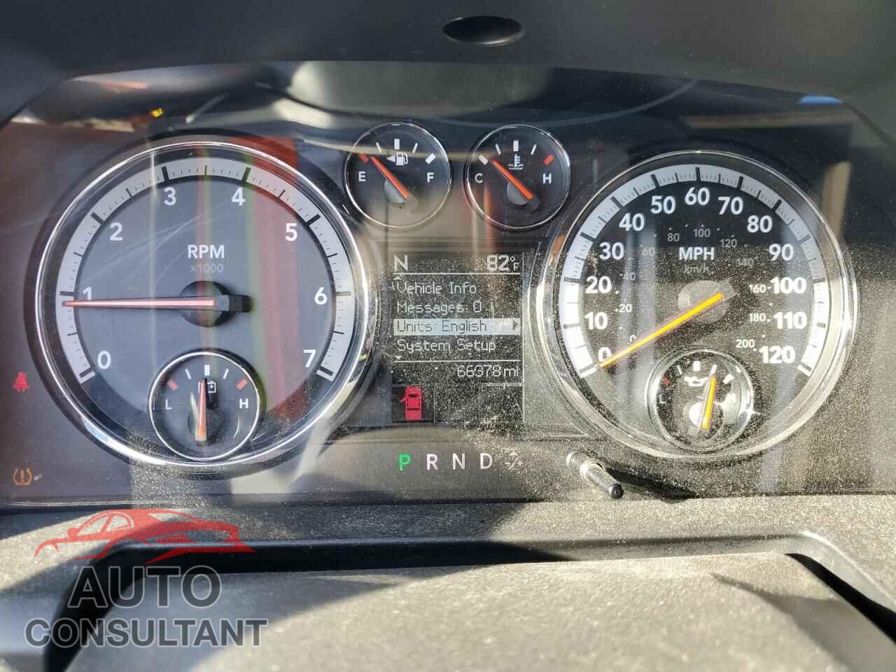 DODGE RAM 1500 2012 - 1C6RD7LT3CS125956