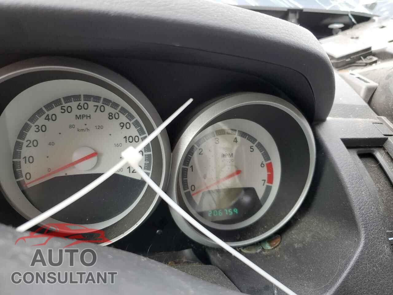 DODGE CARAVAN 2009 - 2D8HN44E19R632186