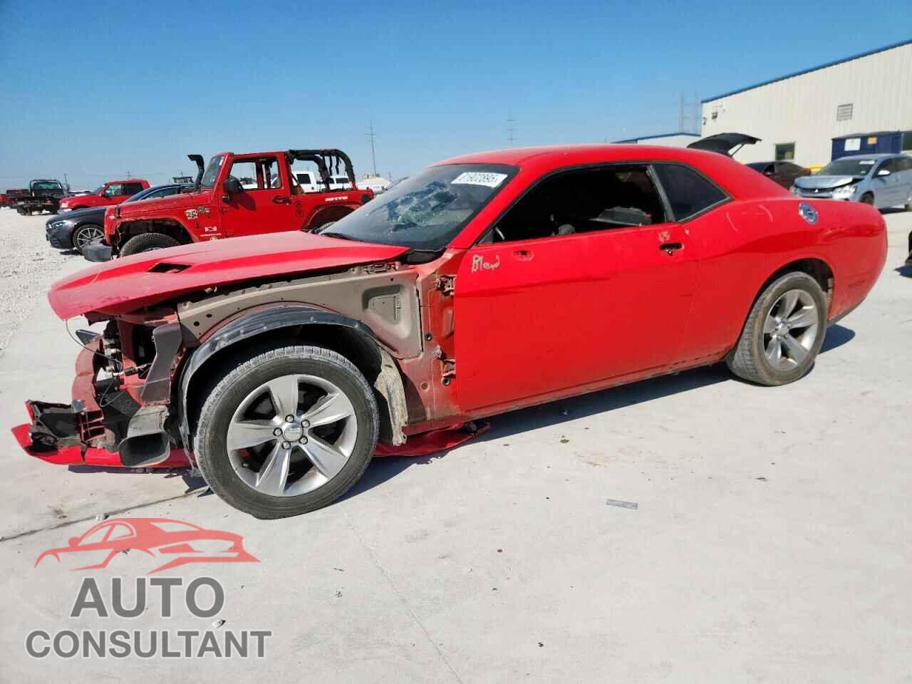 DODGE CHALLENGER 2016 - 2C3CDZAG3GH289967