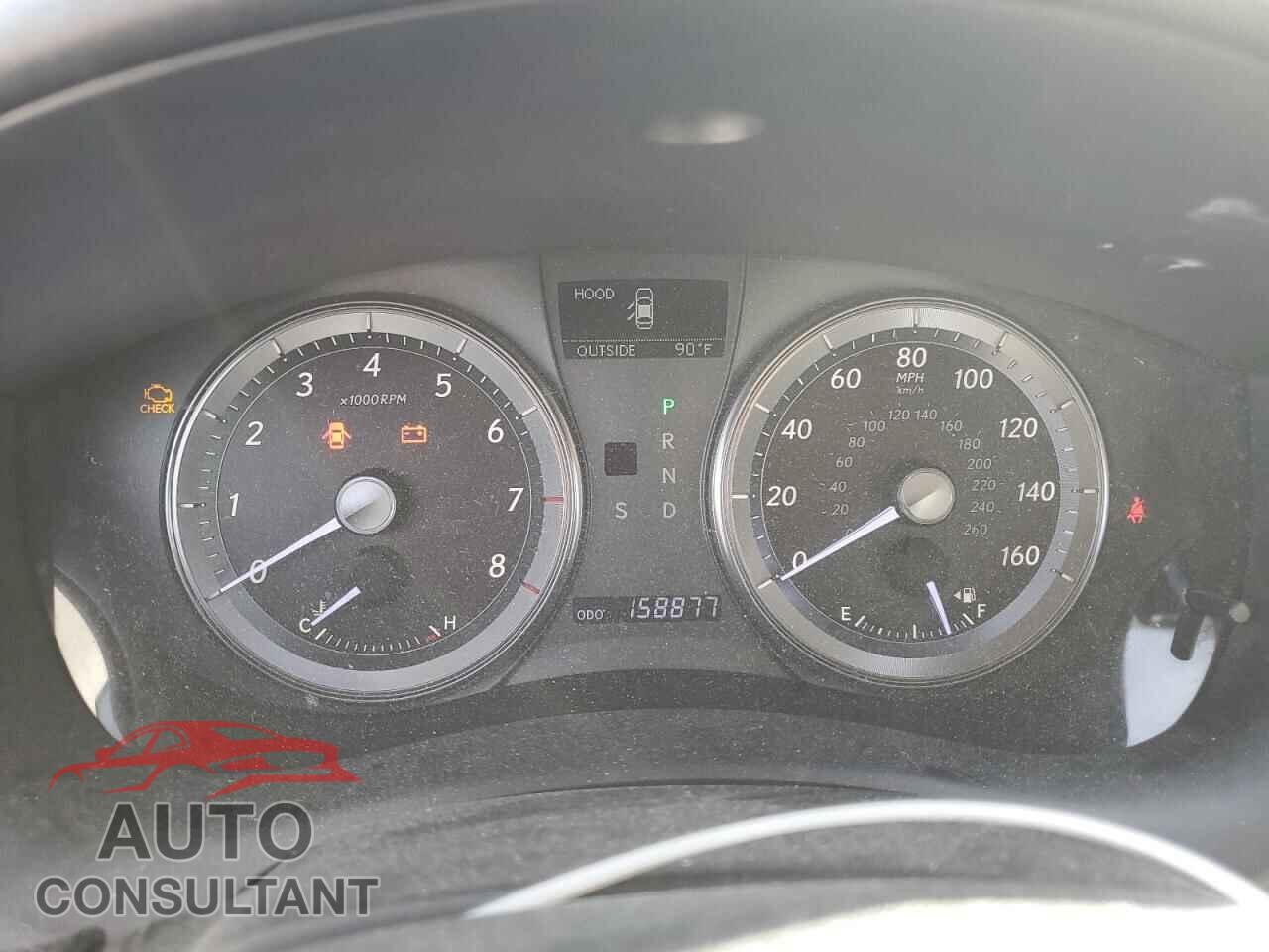 LEXUS ES350 2012 - JTHBK1EG7C2475554