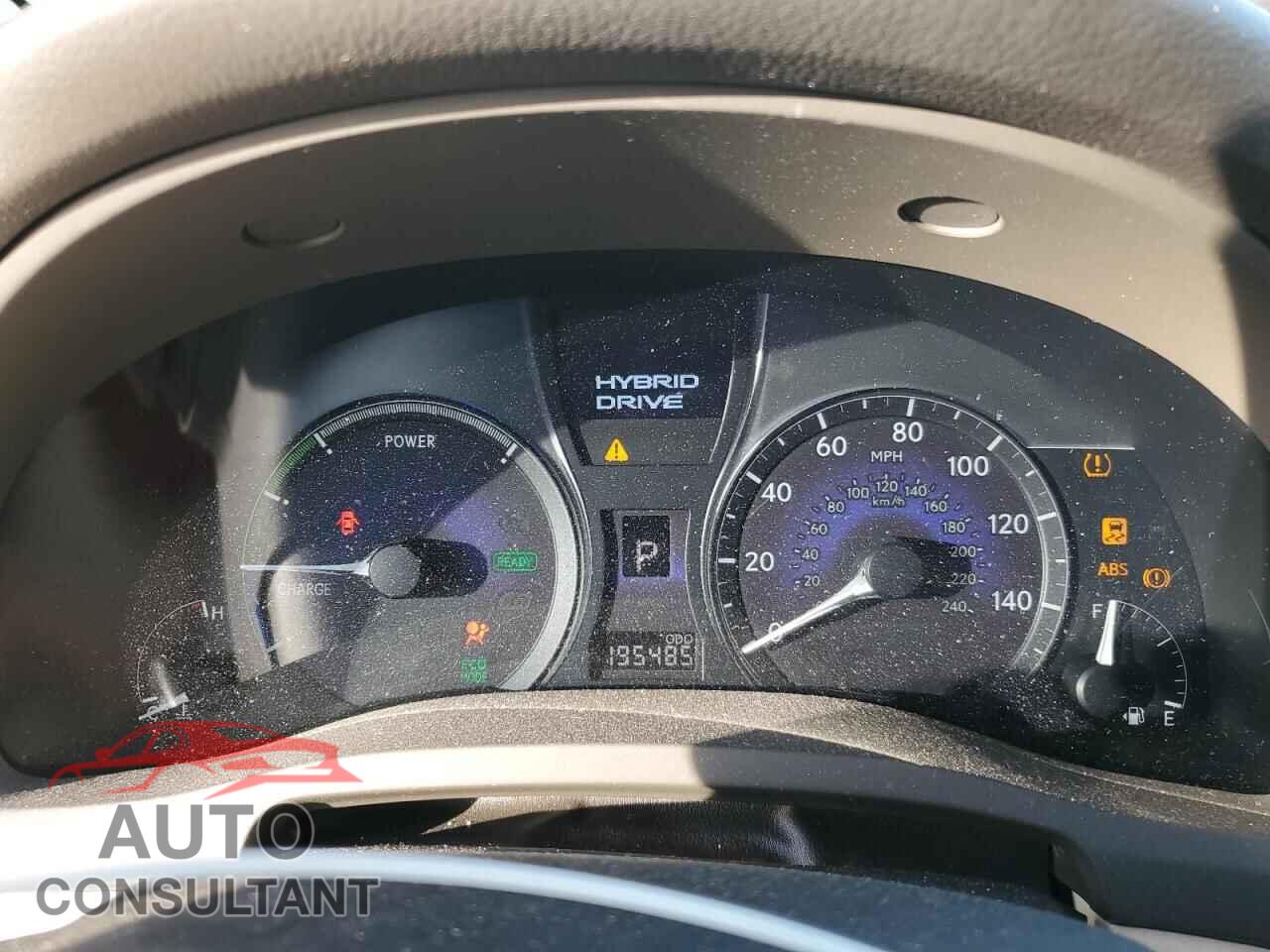 LEXUS RX450 2011 - JTJBC1BA3B2421808