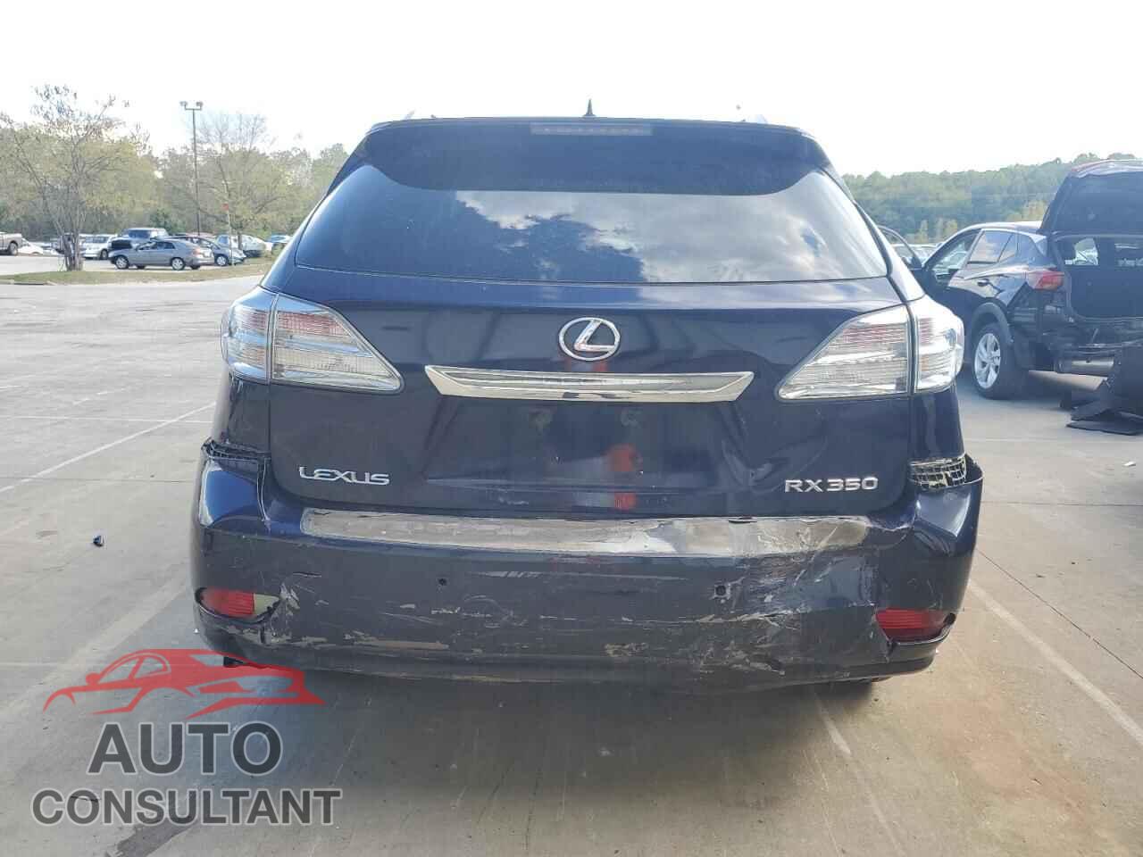 LEXUS RX350 2010 - 2T2BK1BAXAC009743