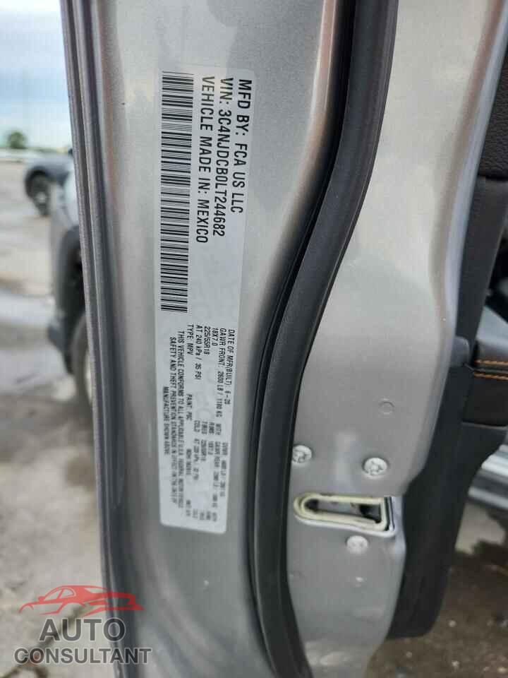 JEEP COMPASS 2020 - 3C4NJDCB0LT244682