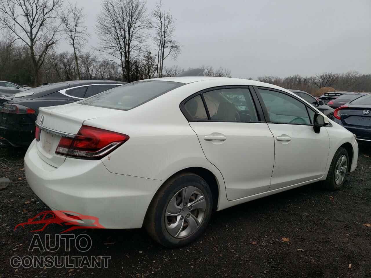 HONDA CIVIC 2013 - 2HGFB2F59DH541862
