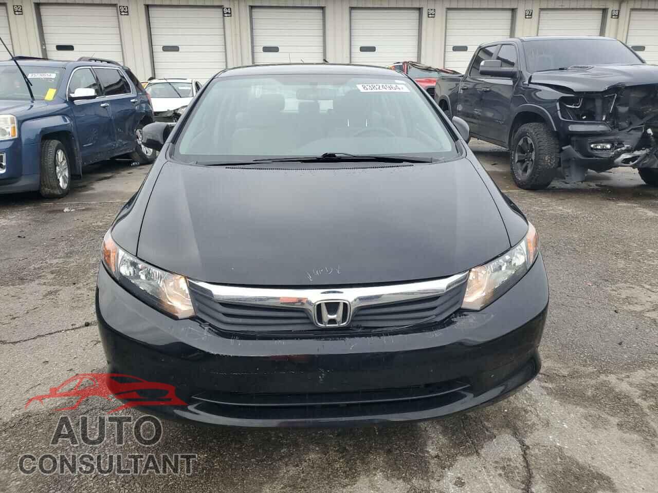 HONDA CIVIC 2012 - 19XFB2F59CE107336