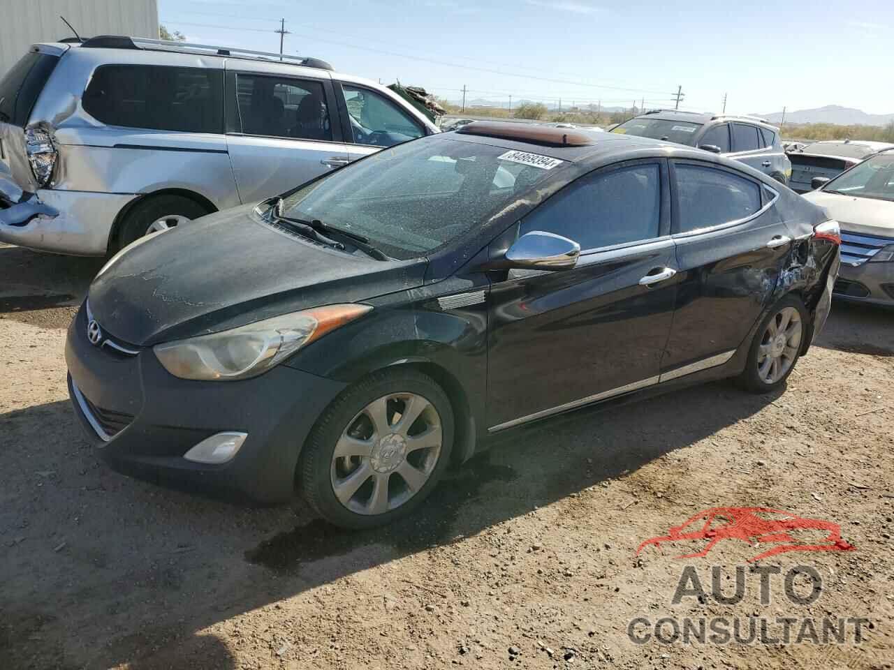 HYUNDAI ELANTRA 2013 - KMHDH4AE3DU863820