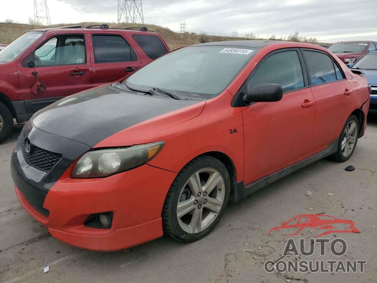 TOYOTA COROLLA 2009 - 1NXBE40E59Z026270