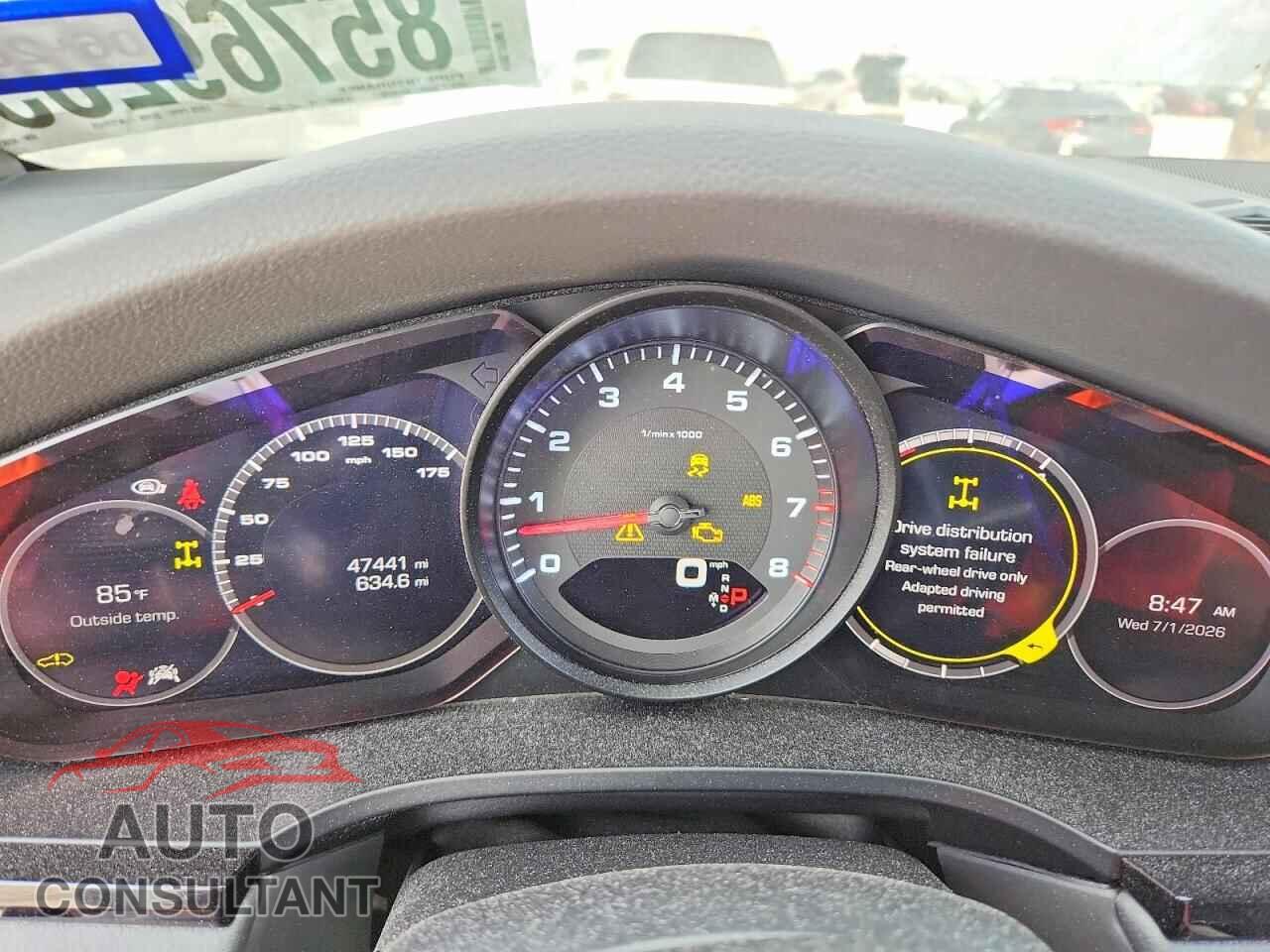 PORSCHE CAYENNE 2019 - WP1AA2AY2KDA05230