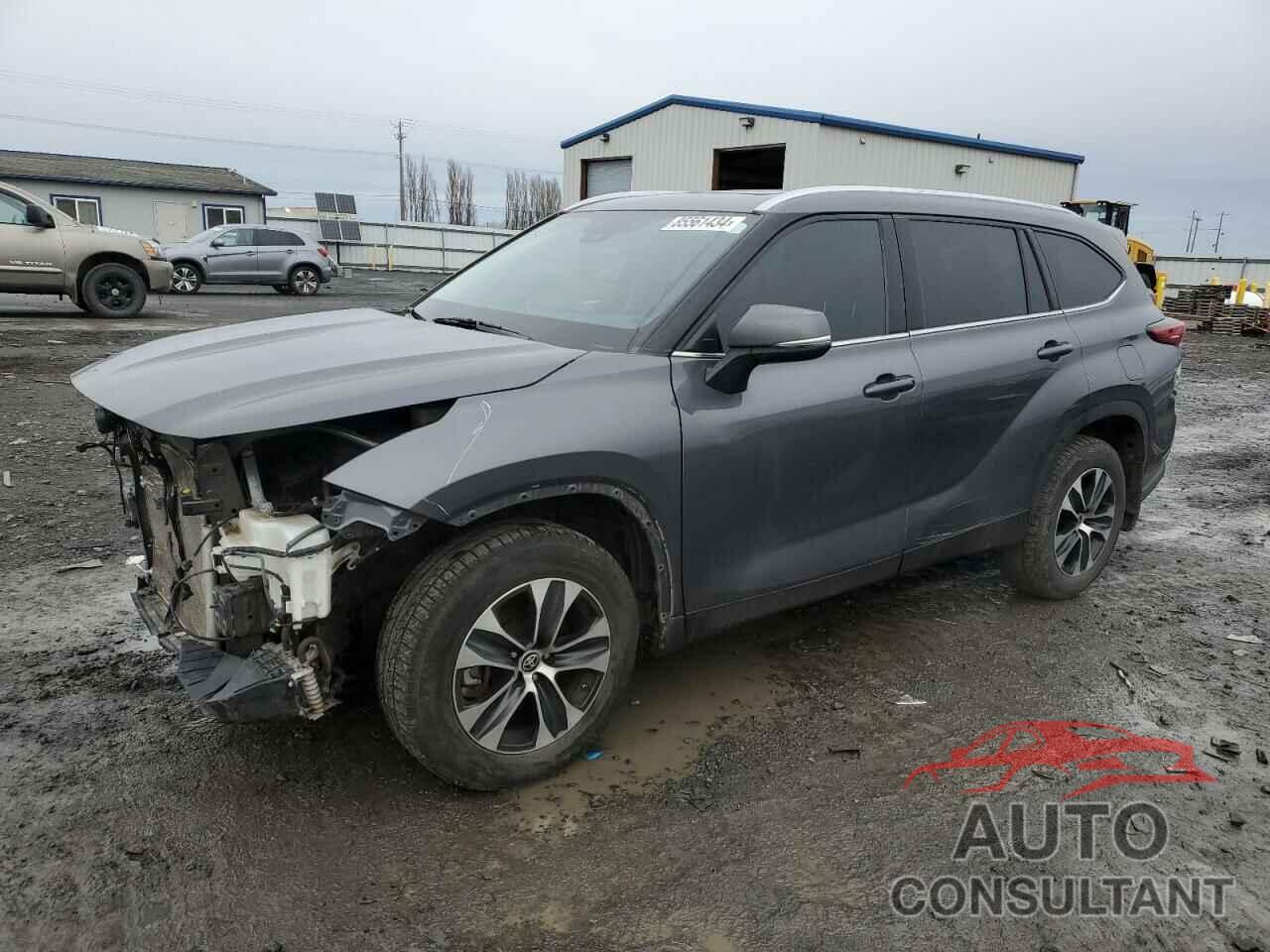 TOYOTA HIGHLANDER 2021 - 5TDGZRBH8MS548701