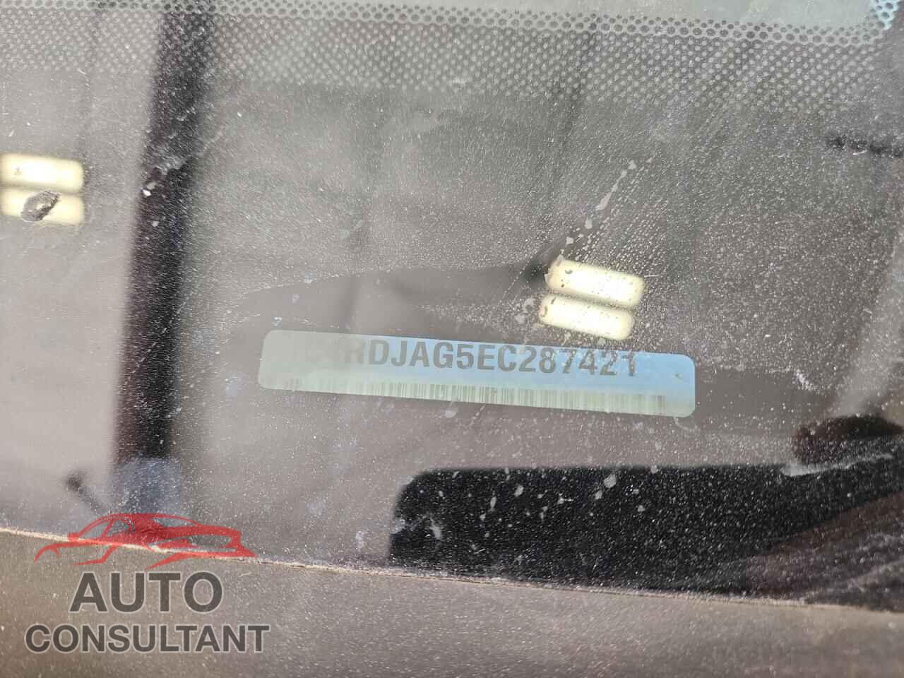 DODGE DURANGO 2014 - 1C4RDJAG5EC287421
