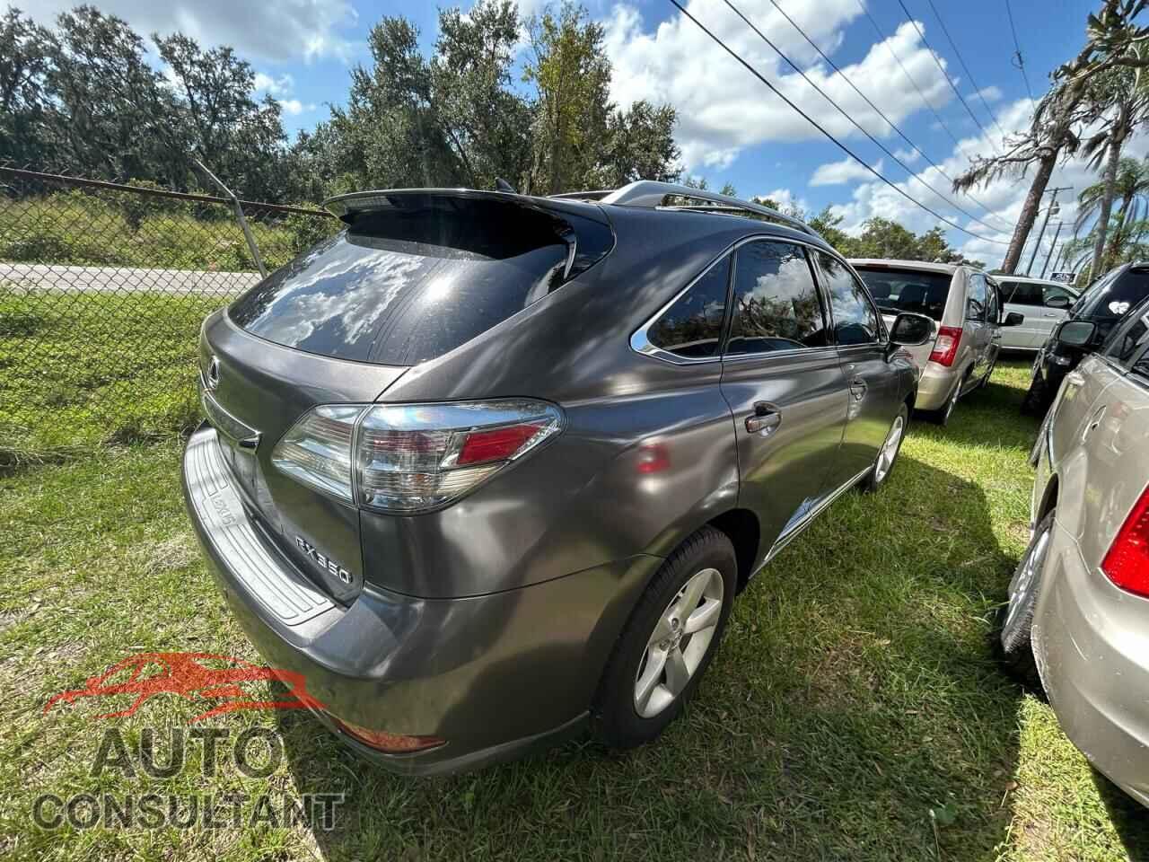 LEXUS RX350 2012 - 2T2BK1BA6CC125346