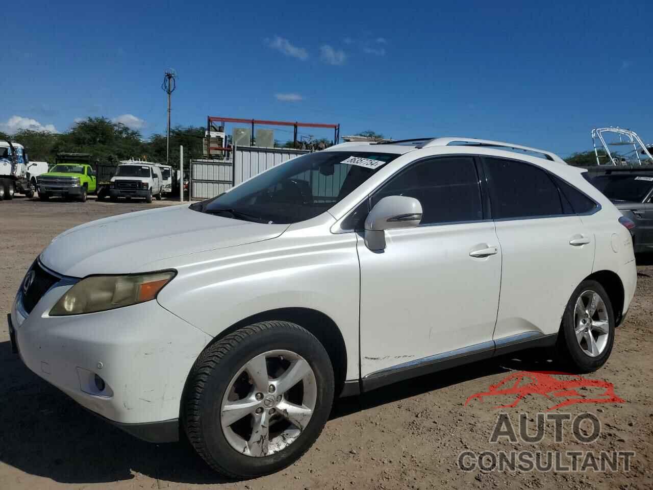 LEXUS RX350 2010 - JTJZK1BA7A2409208