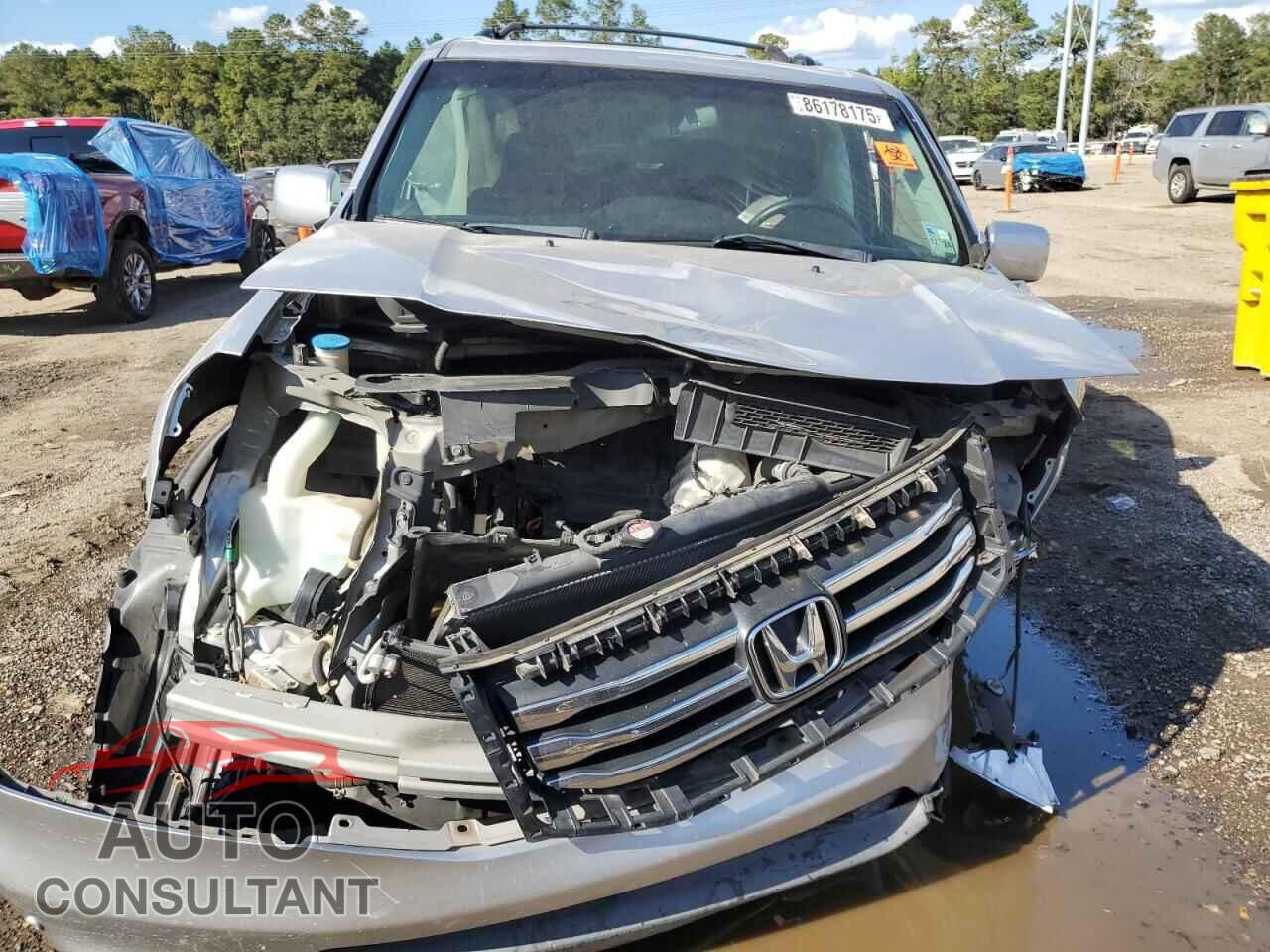 HONDA PILOT 2012 - 5FNYF3H91CB036257