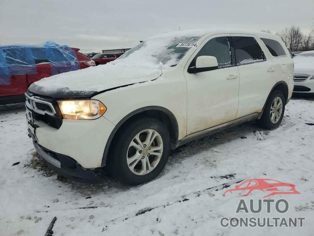 DODGE DURANGO 2012 - 1C4RDJAGXCC168681
