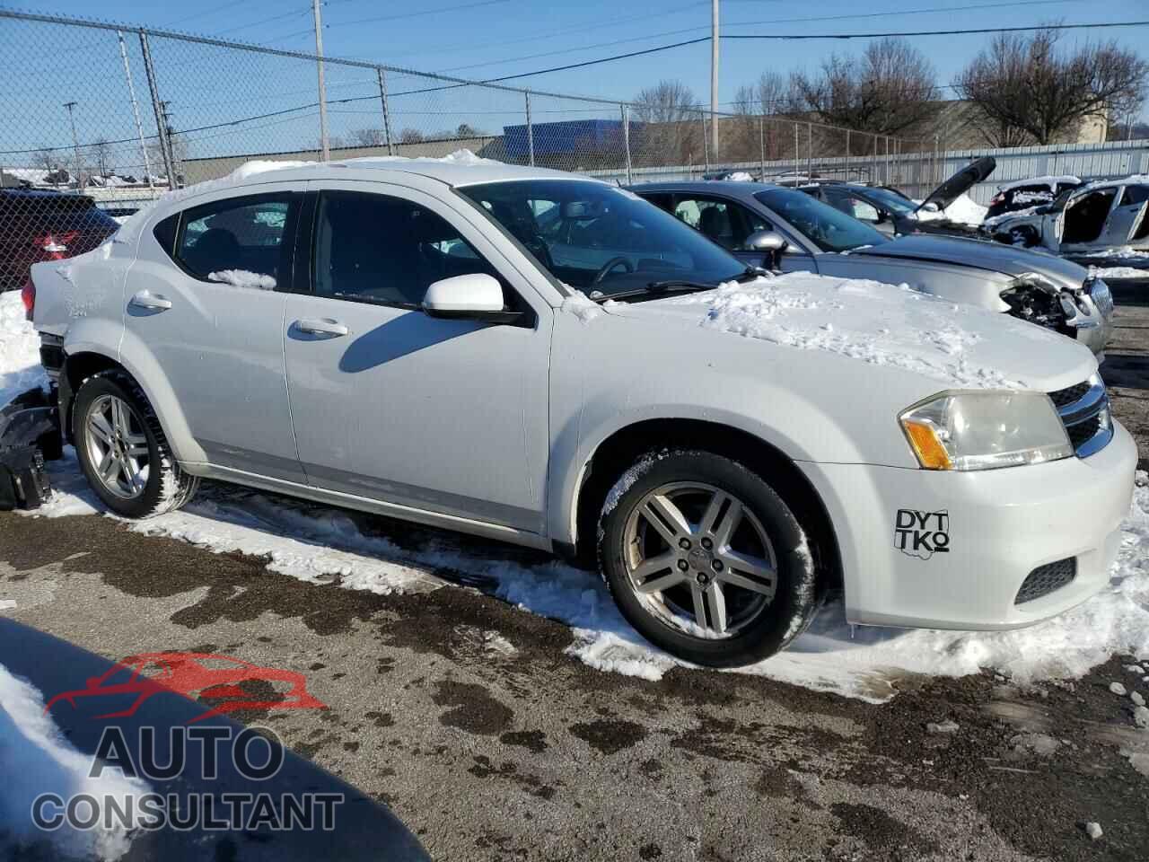 DODGE AVENGER 2012 - 1C3CDZCB2CN290580