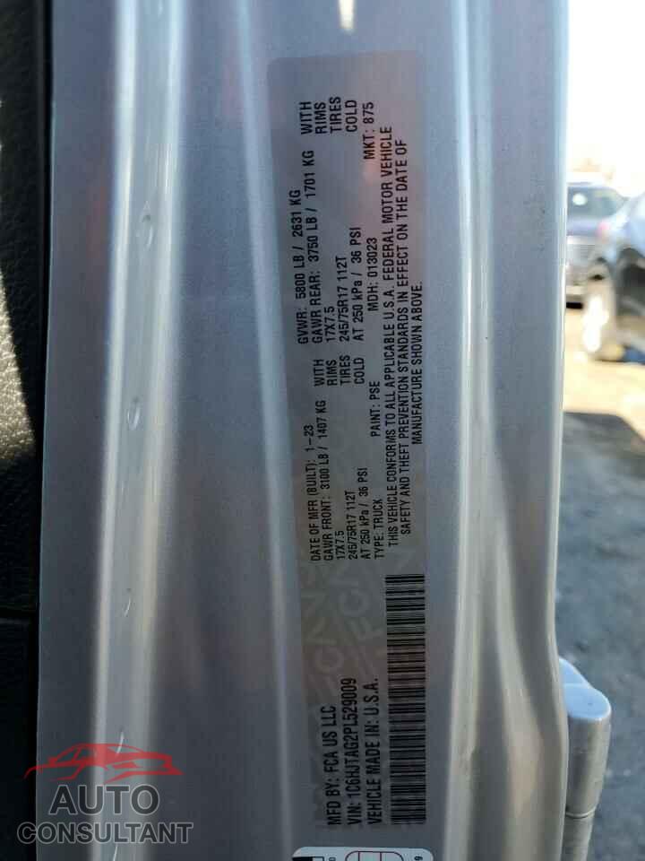 JEEP GLADIATOR 2023 - 1C6HJTAG2PL529009