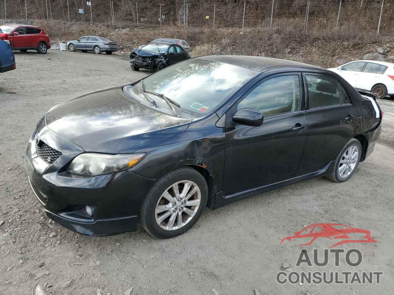 TOYOTA COROLLA 2009 - 2T1BU40E79C023908