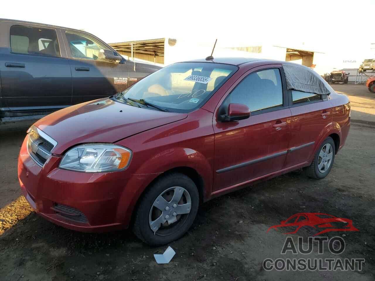 CHEVROLET AVEO 2010 - KL1TD5DEXAB098374