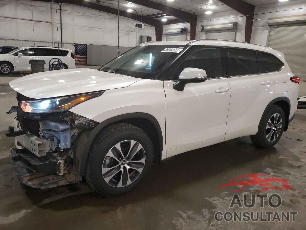 TOYOTA HIGHLANDER 2021 - 5TDGZRBH6MS076093