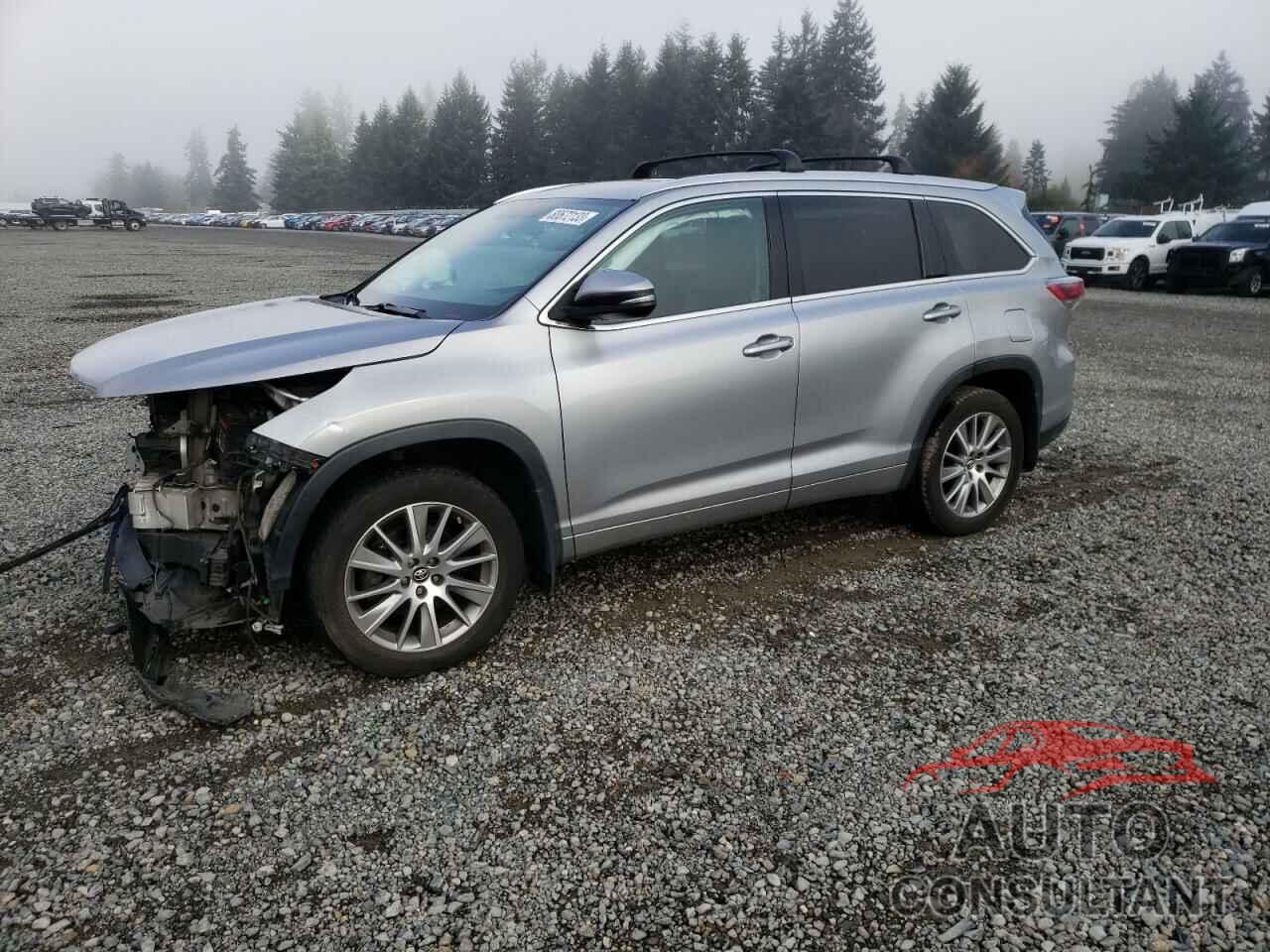 TOYOTA HIGHLANDER 2016 - 5TDJKRFH4GS281436