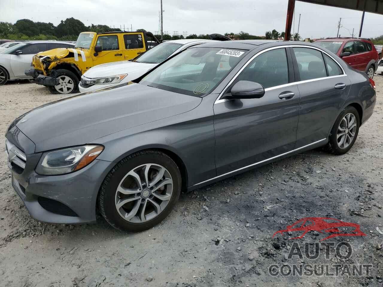 MERCEDES-BENZ C-CLASS 2017 - WDDWF4JB1HR253843