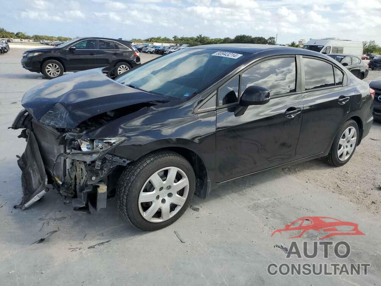 HONDA CIVIC 2013 - 19XFB2F50DE014772