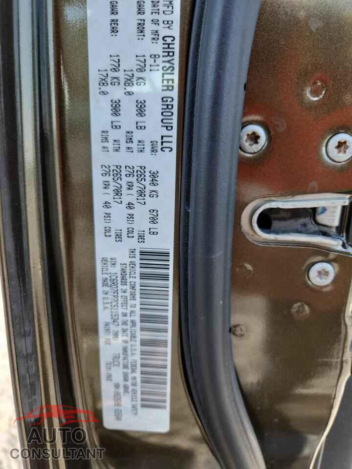 DODGE RAM 1500 2012 - 1C6RD7FP7CS115347