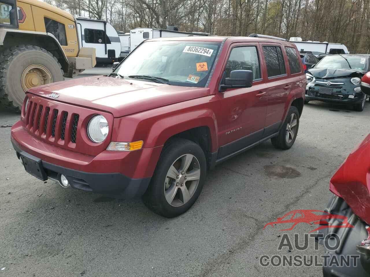 JEEP PATRIOT 2017 - 1C4NJRFB5HD127590