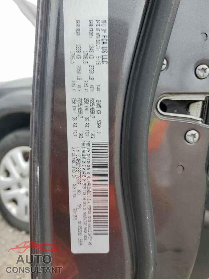 DODGE JOURNEY 2015 - 3C4PDCAB6FT720581