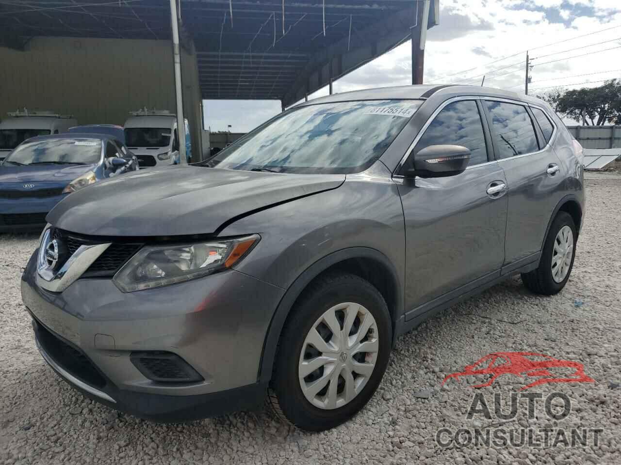 NISSAN ROGUE 2015 - KNMAT2MT0FP587876