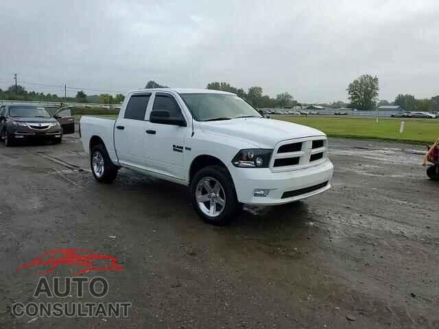 DODGE RAM 1500 2012 - 1C6RD7KT3CS343980