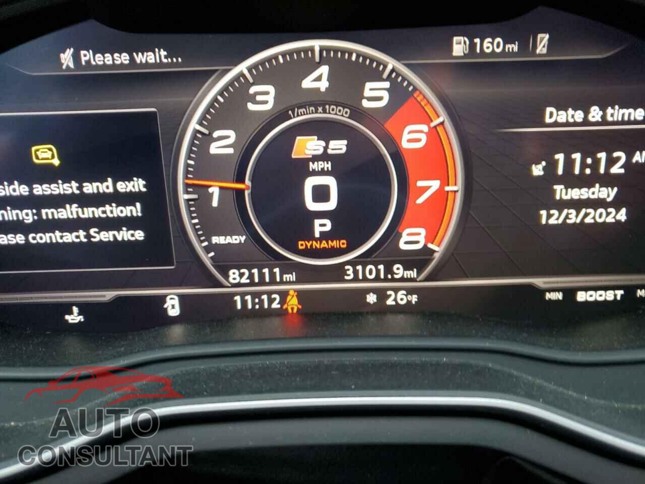 AUDI S5/RS5 2018 - WAUC4CF52JA086202