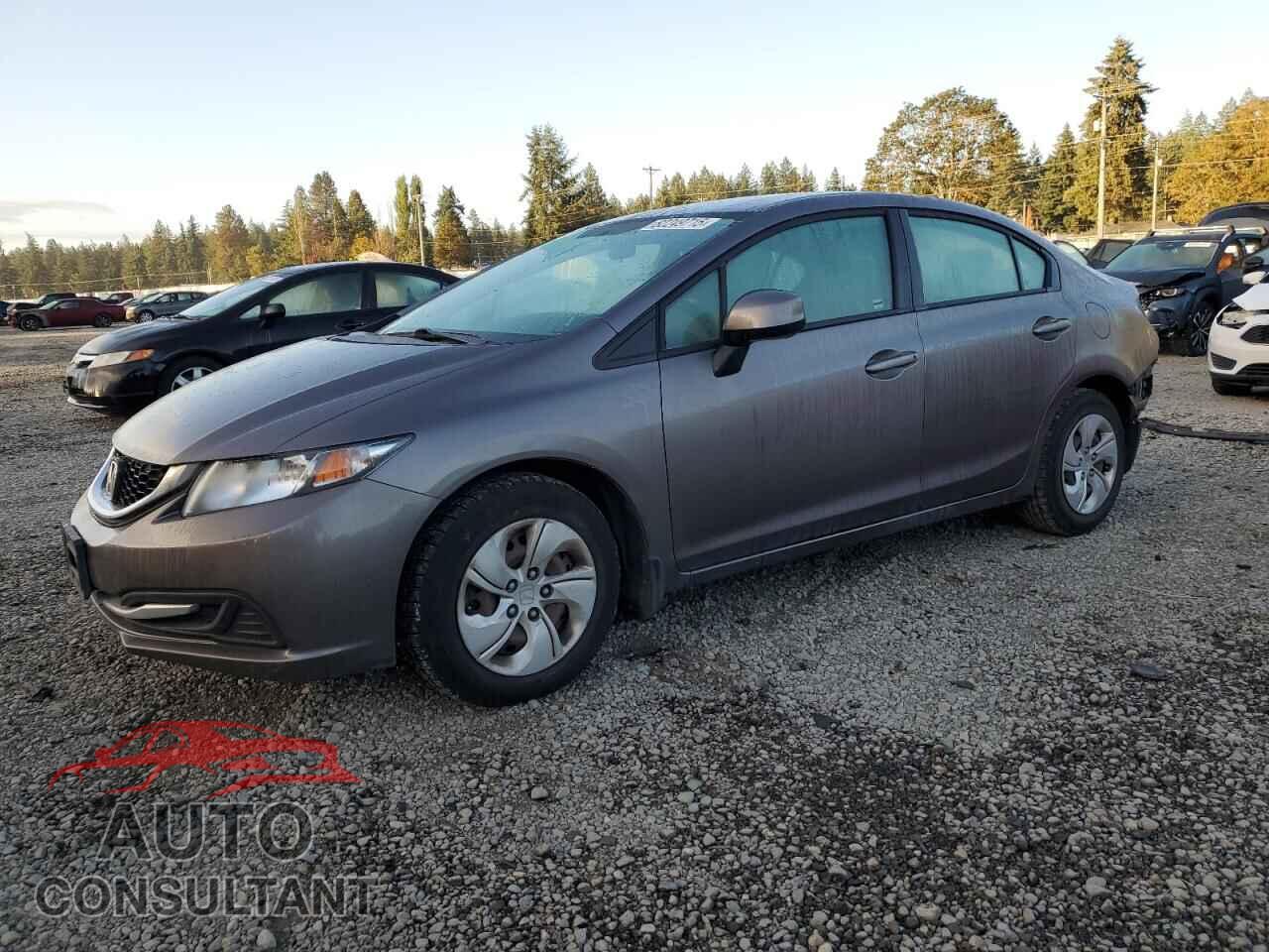 HONDA CIVIC 2013 - 19XFB2F55DE244680