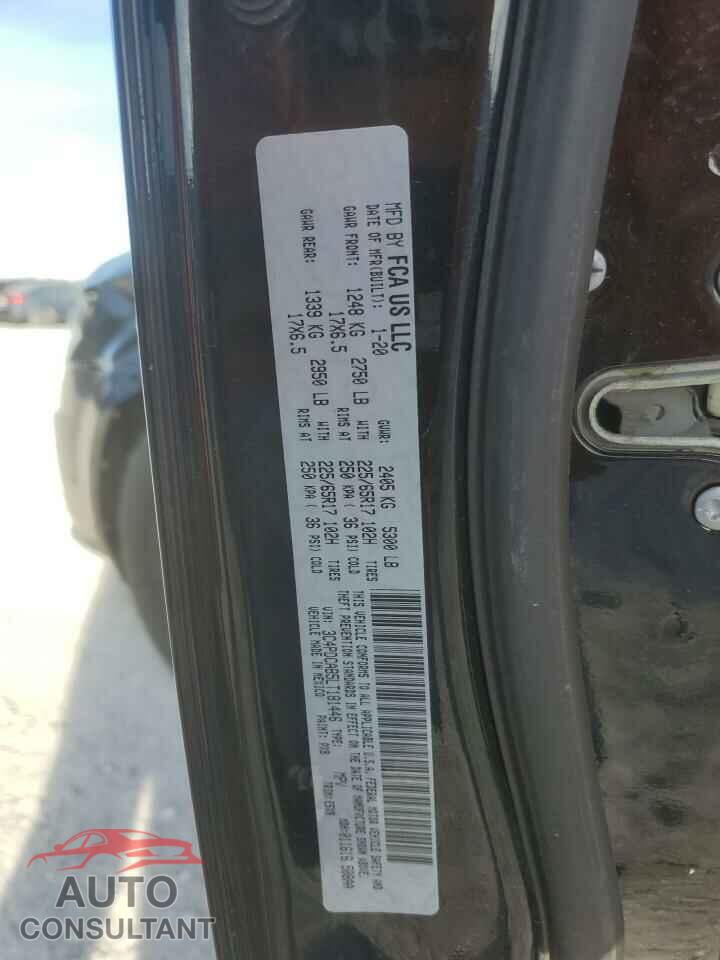 DODGE JOURNEY 2020 - 3C4PDCAB5LT181446