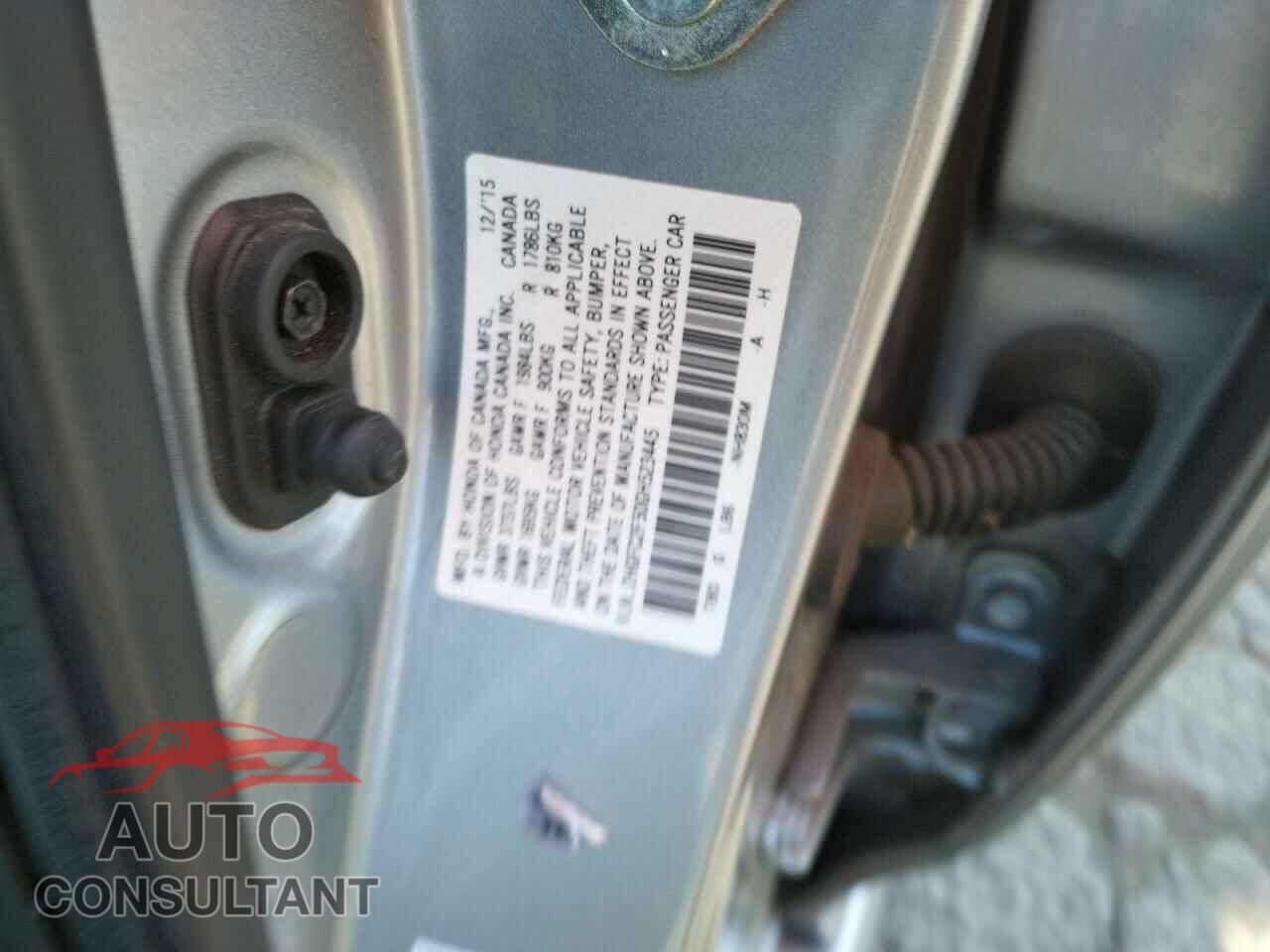 HONDA CIVIC 2016 - 2HGFC2F50GH523445