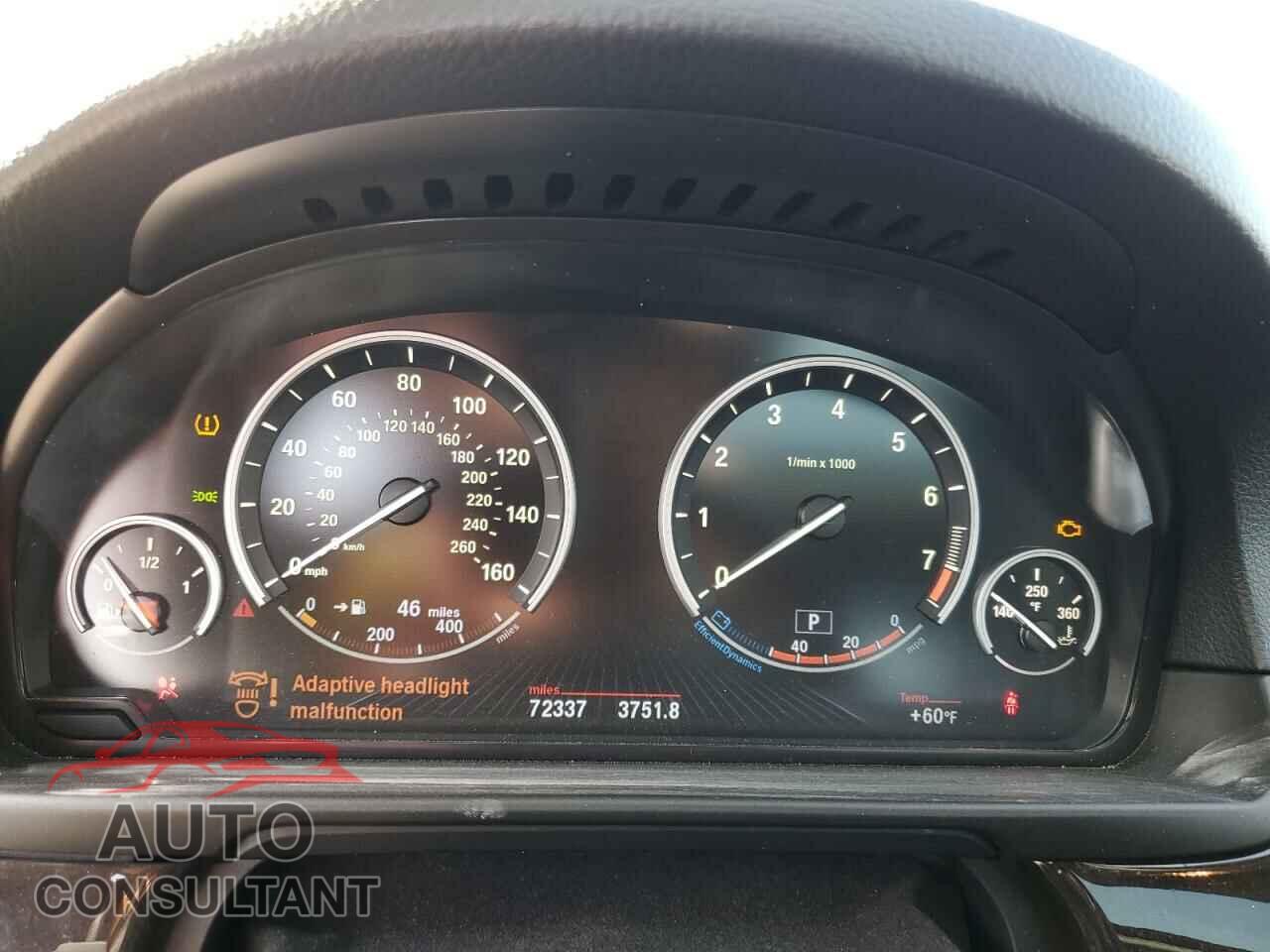 BMW 5 SERIES 2013 - WBAFU7C58DDU69458