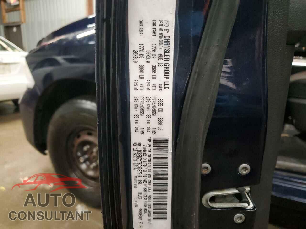 DODGE RAM 1500 2012 - 1C6RD7MT6CS327916