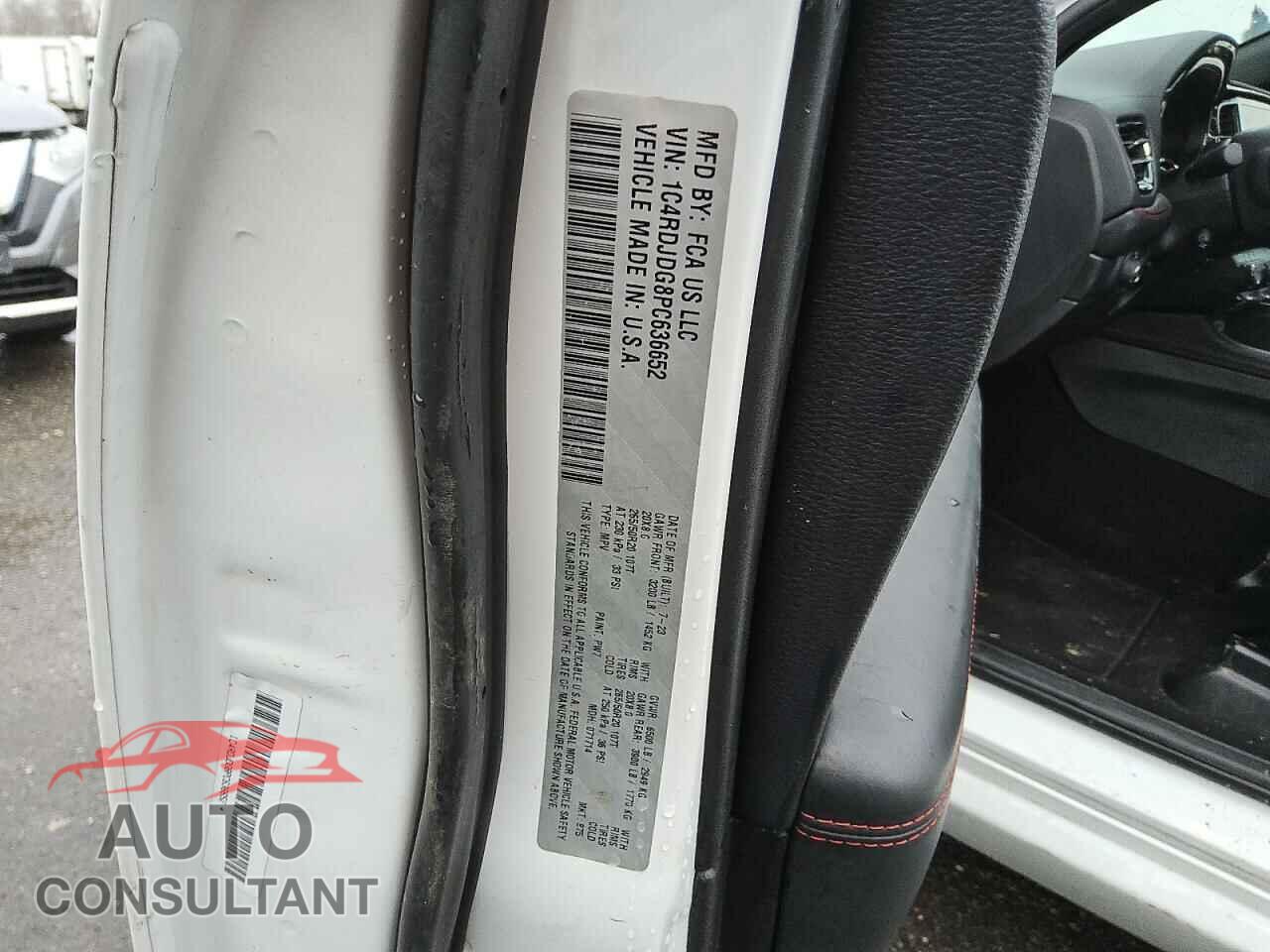 DODGE DURANGO 2023 - 1C4RDJDG8PC636652