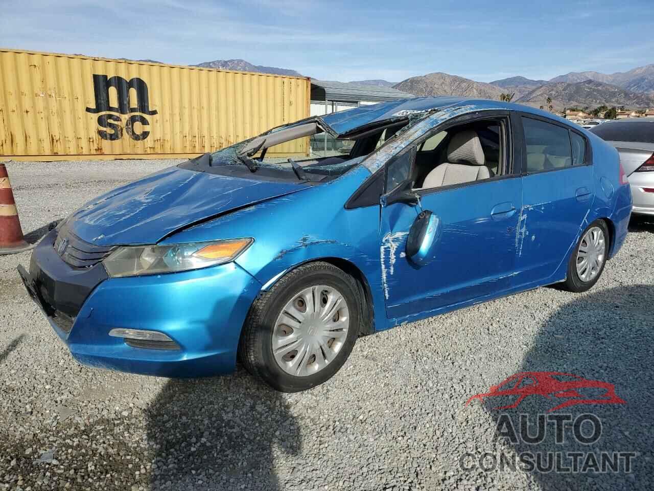 HONDA INSIGHT 2010 - JHMZE2H57AS038298