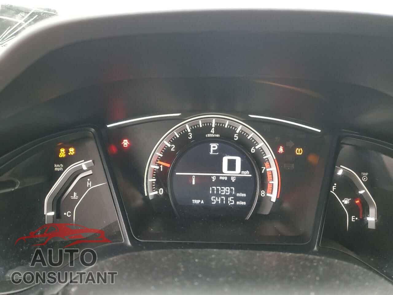 HONDA CIVIC 2017 - 19XFC2F50HE081648