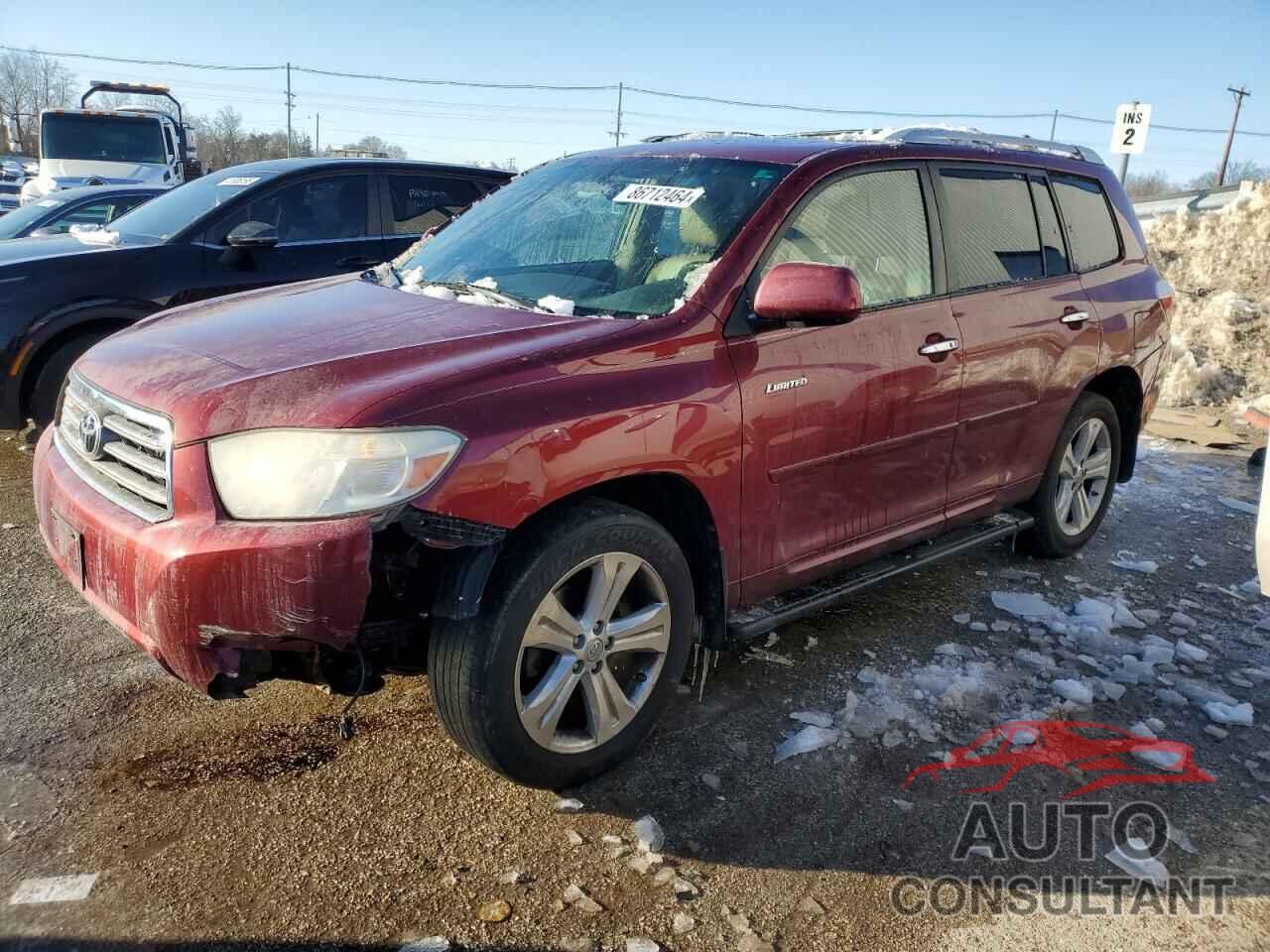 TOYOTA HIGHLANDER 2010 - JTEYK3EH3A2106473