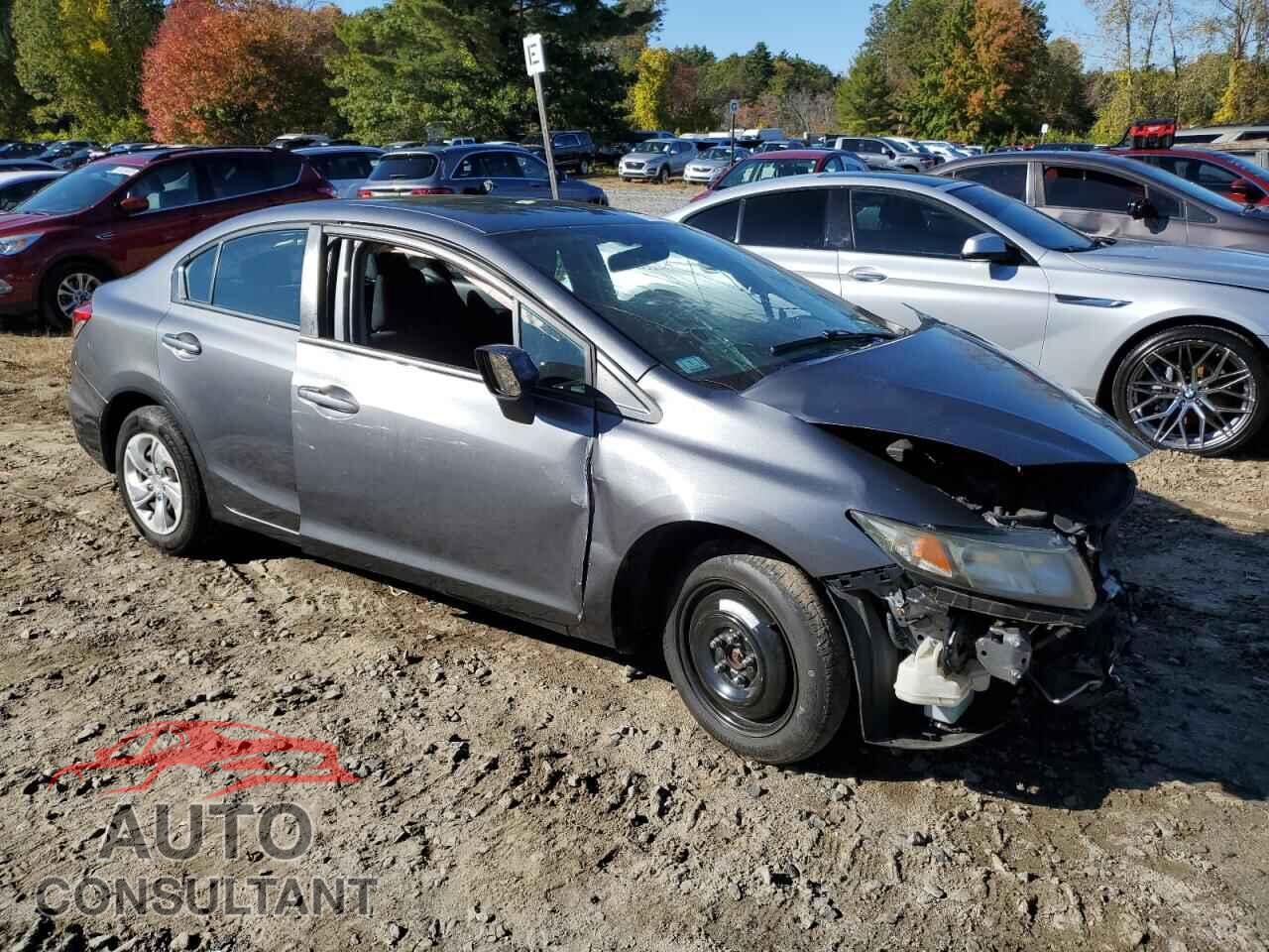 HONDA CIVIC 2013 - 19XFB2F55DE269045