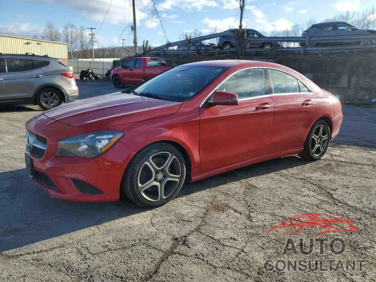 MERCEDES-BENZ CLA-CLASS 2014 - WDDSJ4GBXEN087104