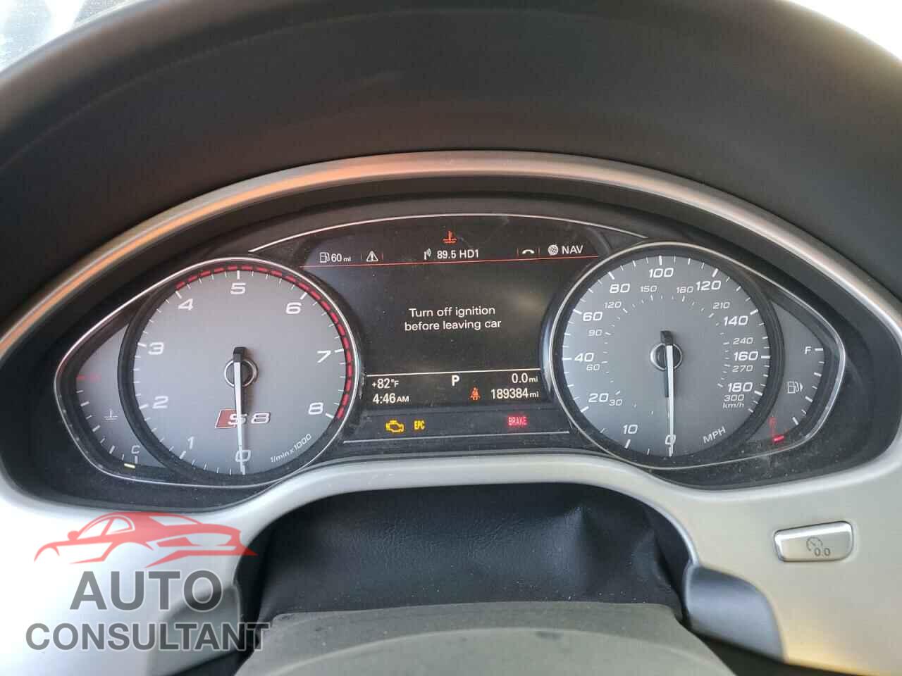 AUDI S8 2013 - WAUD2AFD0DN019746